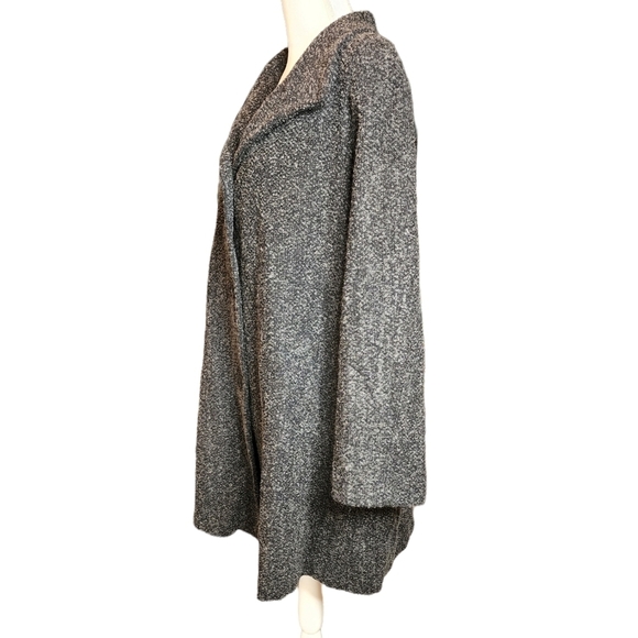 Sandro grey wool plus size coat. - Picture 6 of 16